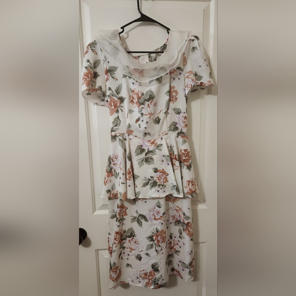 Vintage Plaza South Floral Dress